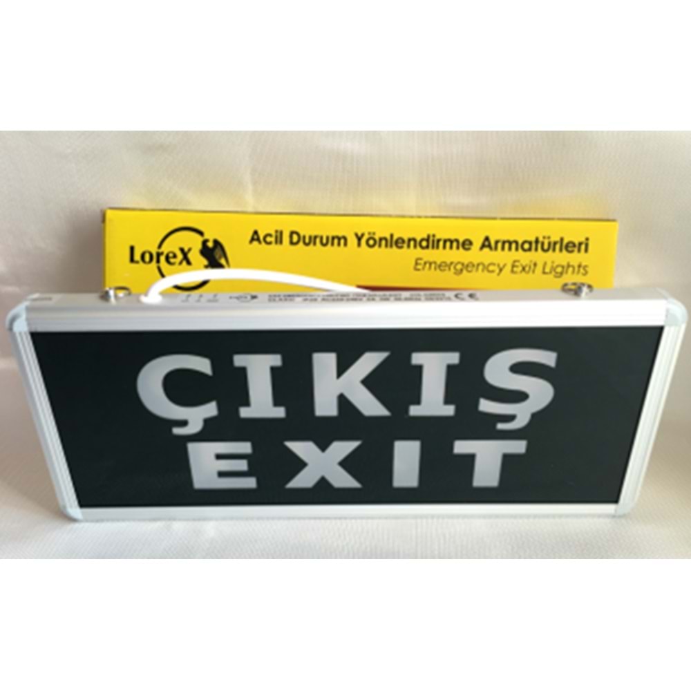 LOREX LR-EXIT (EXIT) Exit Ledli Acil Çıkış Yönlendirme Armatürü