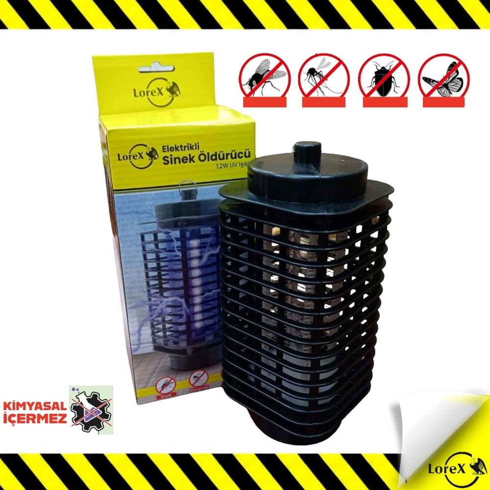 Lorex YL-931 Elektrikli UV Işınlı Sinek Öldürücü