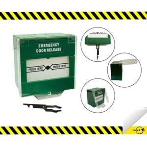 LOREX Yeşil Acil Çıkış Butonu