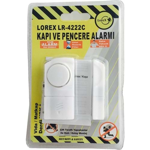LOREX LR-4222C Tekli Kapı Pencere Alarmı