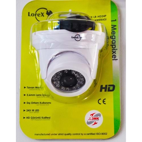 LOREX LR-HD24P HD-AHD 1 MP Dome Kamera