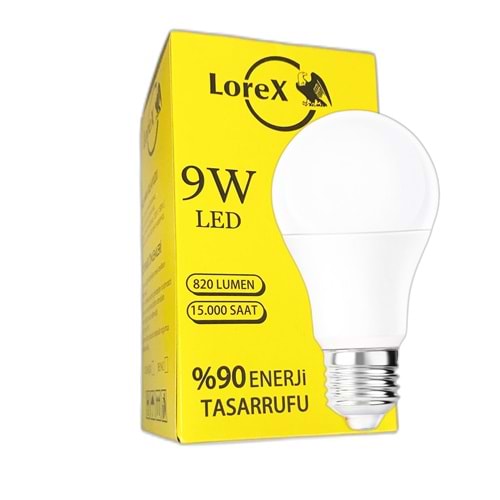 LOREX LR-LA9 9W LED Ampul