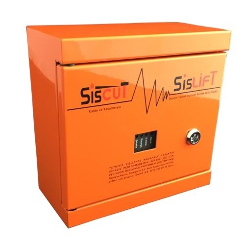 SİSMİK Sislift2 TSE Onaylı 2 Kontaklı Elektronik Deprem Sensörü
