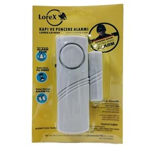 LOREX LR-4444C Kapı Pencere Alarmı , Uzaktan Kumanda Pilli
